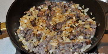 азу из куриных потрошков