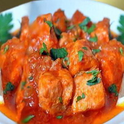 Азу из свинины с солеными огурцами