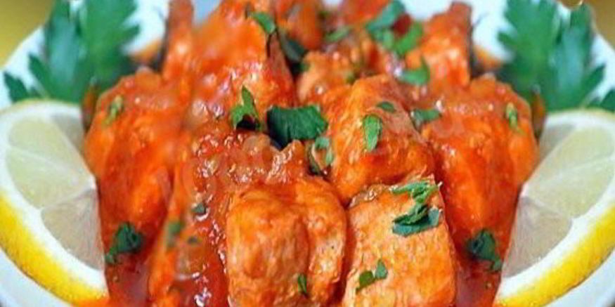 Рецепт азу из свинины с солеными огурцами