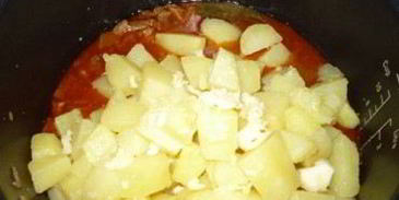 азу из свинины в мультиварке