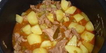 азу из свинины в мультиварке