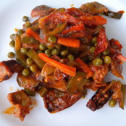 Азу из телятины