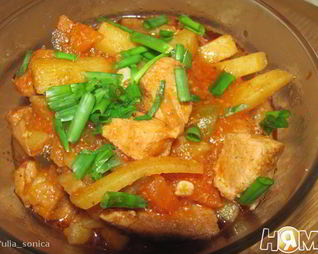 Азу по-татарски в мультиварке