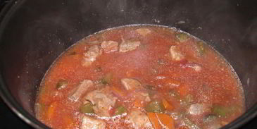 азу по-татарски в мультиварке