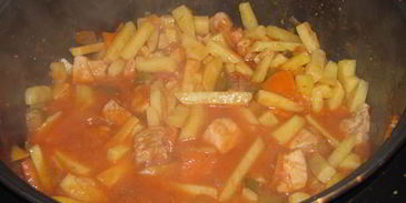 азу по-татарски в мультиварке