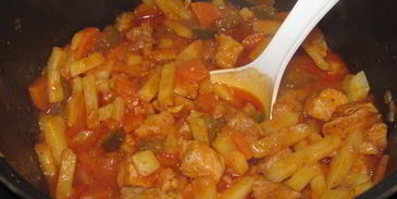 азу по-татарски в мультиварке