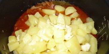 азу с картошкой в мультиварке