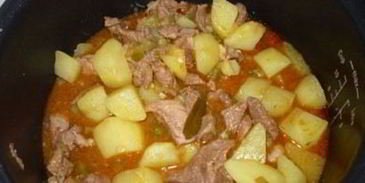 азу с картошкой в мультиварке