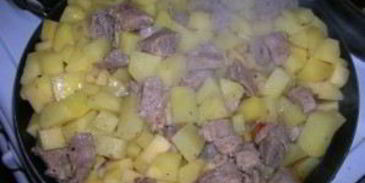 азу с картошкой