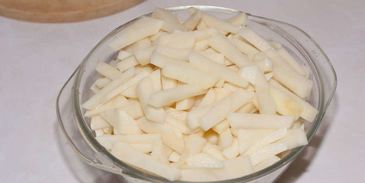 азу с солеными огурцами и с картошкой