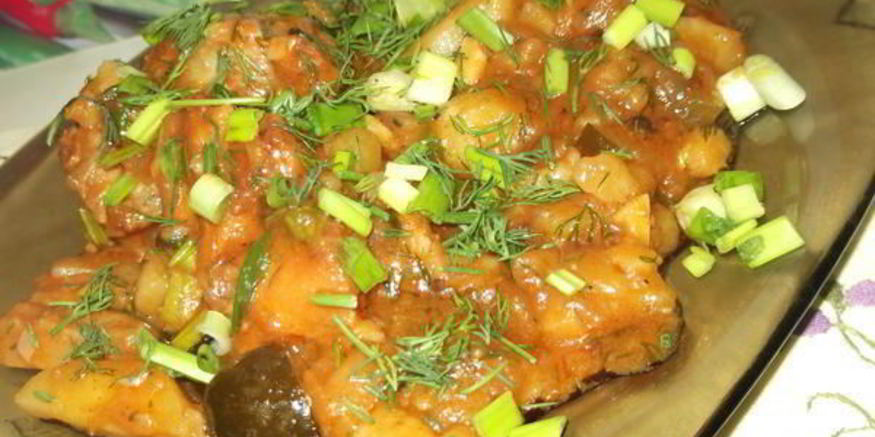 Рецепт азу со свининой