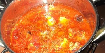 азу со свининой