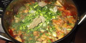 азу со свининой