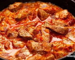 Азу свиное в мультиварке