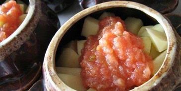 азу в горшочках