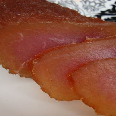 Бастурма из индейки с коньяком