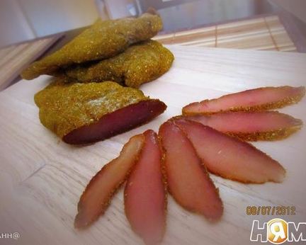 Бастурма из птицы