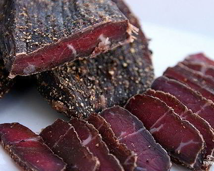 Бастурма из свинины в духовке