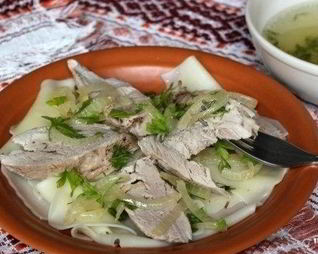 Башкирский бешбармак