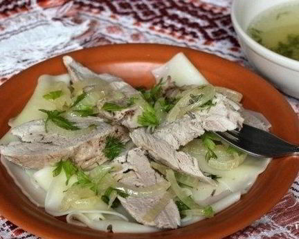 Башкирский бешбармак