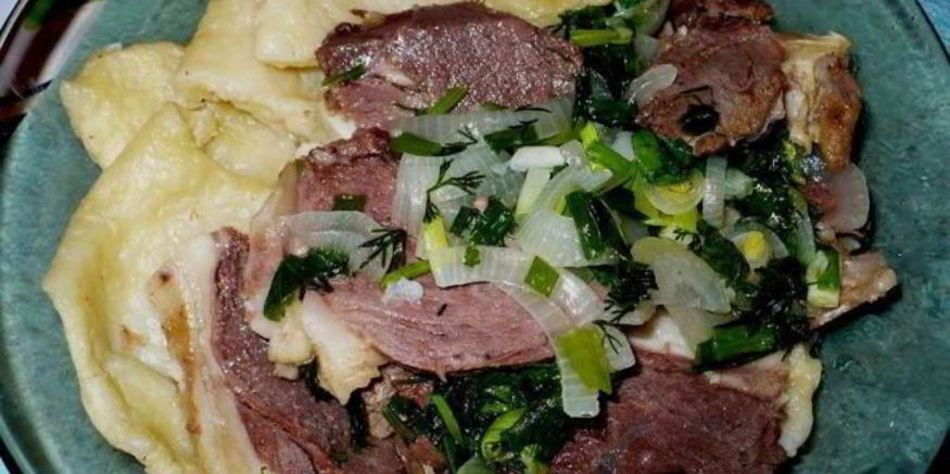 Рецепт бешбармака из баранины