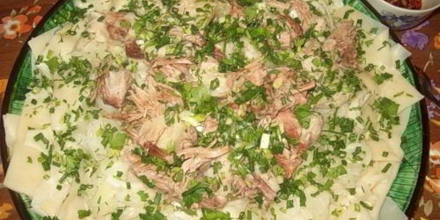 Рецепт бешбармака из говядины