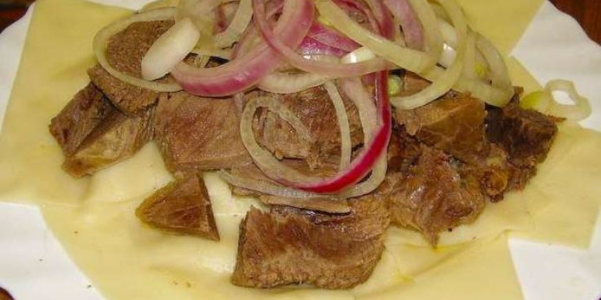 Рецепт бешбармака из конины