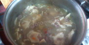 бешбармак из мяса