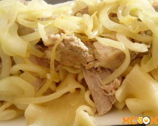 Бешбармак из свинины