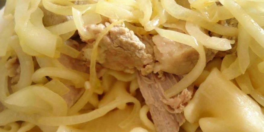 Рецепт бешбармака из свинины