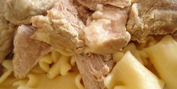 бешбармак из свинины