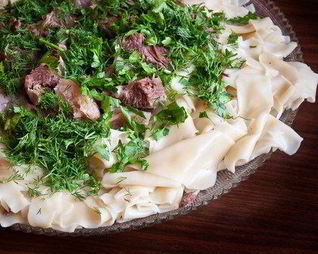 Бешбармак казахский