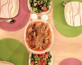 Бешбармак по-уйгурски