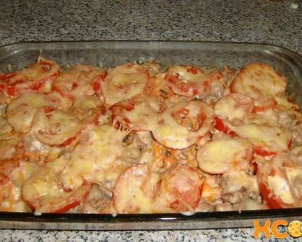 Бешбармак с фаршем