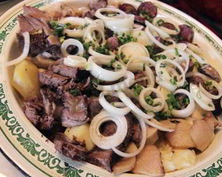 Бешбармак с картошкой