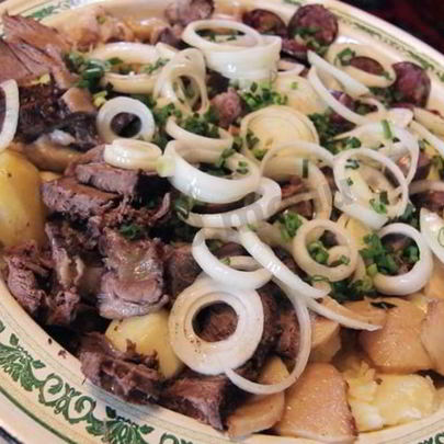 Бешбармак с картошкой