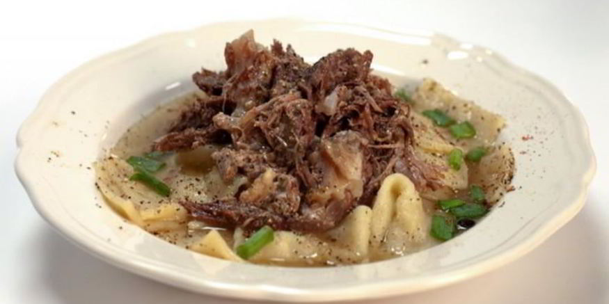 Рецепт бешбармака с мацони