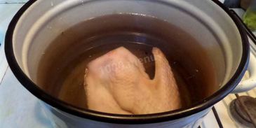 бешбармак с мясом индейки по-русски