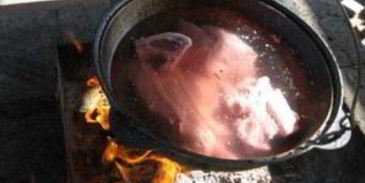 бешбармак в казане