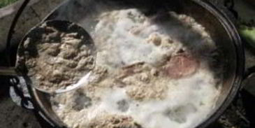 бешбармак в казане