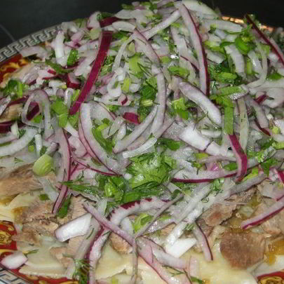 Бешбармак вегетарианский