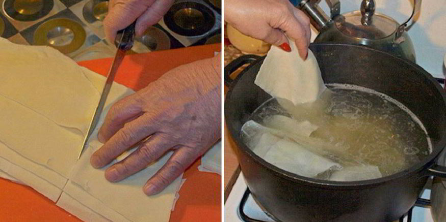 Рецепт домашнего бешбармака