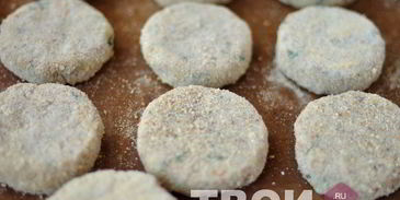 биточки из картофеля и гречки