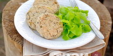 биточки из картофеля и гречки