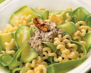 Быстрая лапша с цукини