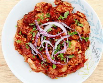 Чахохбили из куриных ножек по-грузински