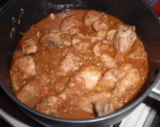 Чахохбили из куриных ножек