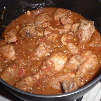 Чахохбили из куриных ножек