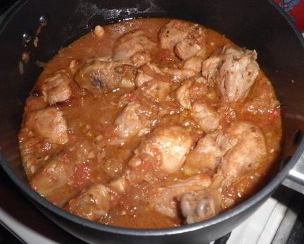 Чахохбили из куриных ножек