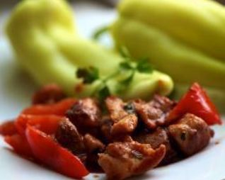 Чахохбили из курицы быстрое